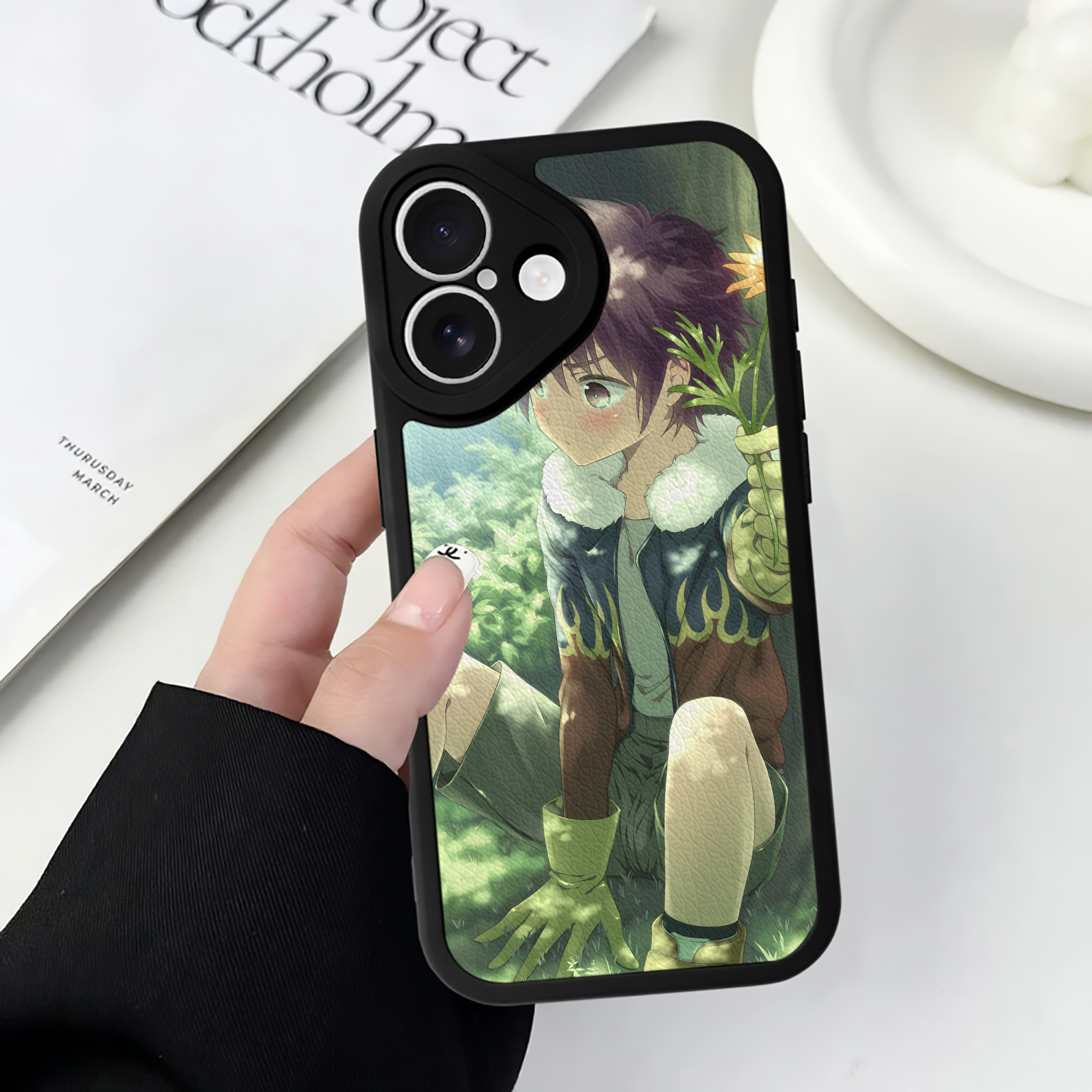 （画像用） Digimon デジタルモンスター/デジモン 【iPhone 16シリーズ対応】シリコンスマホケース（レザー調） 材質：シリコン